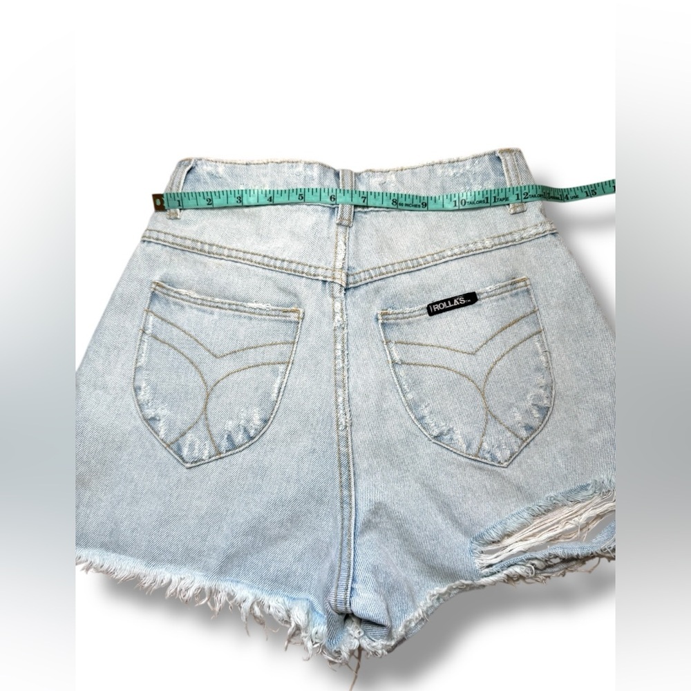 Rolla's Duster High Rise Slim Cut Off Shorts Sz 24 EUC - Picture 5 of 9